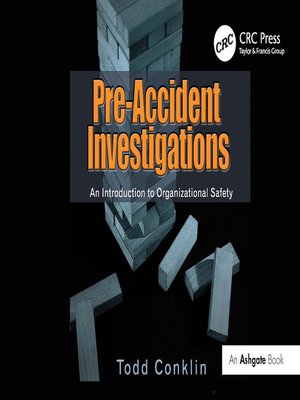 cover image of Pre-Accident Investigations